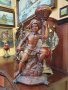 Страхотна голяма антикварна фигура статуетка , снимка 1 - Антикварни и старинни предмети - 39229759