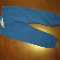 2-3г 98см  Панталони тип спортна долница Материя памук, лека вата Цвят син  без следи от употреба, снимка 1 - Детски панталони и дънки - 26750474