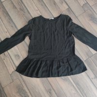 Продавам черна дамска блуза, снимка 4 - Блузи с дълъг ръкав и пуловери - 36774603