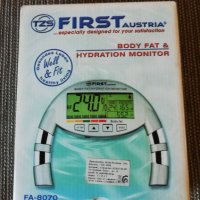 First FA:8070 body fat уред за измерване на телесни мазнини, снимка 6 - Други - 37982992