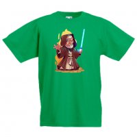Детска тениска Star Wars Obi Wan Star Wars,Игра,Изненада,Подарък,, снимка 4 - Детски Блузи и туники - 36667358