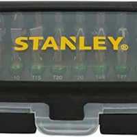 Stanley Комплект битове 31бр. + държач, снимка 1 - Отвертки - 33862966