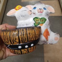 Керамични зайци, снимка 2 - Декорация за дома - 43258981