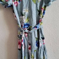 Флорална рокля от 100% вискоза, снимка 5 - Рокли - 37741107