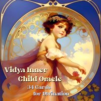 Vidya Inner Child oracle Оракул Вътрешното Дете - 34 карти за гледане , снимка 1 - Карти за игра - 42991214