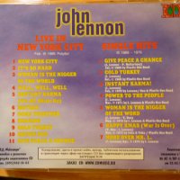 Компакт дискове CD John Lennon – Live In New York City / Single Hits, снимка 2 - CD дискове - 35250542
