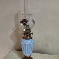 Стара газова (газена) лампа, снимка 2 - Антикварни и старинни предмети - 43974268