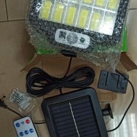 Улична лампа, Солар, LED, дистанционно , снимка 6 - Прожектори - 34912149
