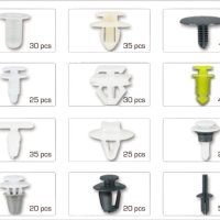 Комплект пластмасови щипки за автомобилиNISSAN,MERCEDES,Opel,PEUGEOT, снимка 2 - Автотапицерски - 37994926