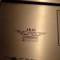 AKAI GXC 325D Триглав дек с двойно водене, снимка 2 - Декове - 38236383