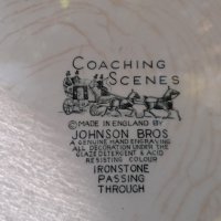 Стар порцелан колекционерска чиния JOHNSON BROS, снимка 5 - Антикварни и старинни предмети - 38439842