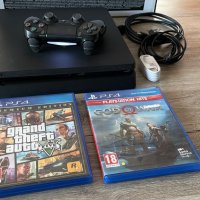 Продавам PlayStation 4 slim 500 GB , снимка 2 - Игри за PlayStation - 35009710