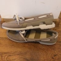  crocs Khaki/Stucco Boat Shoes - страхотни дамски обувки, снимка 3 - Сандали - 32713703