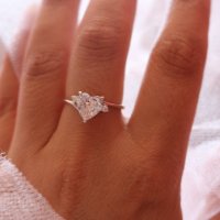 Уникално красив сребърен пръстен - модел R069, снимка 1 - Пръстени - 28854538