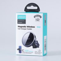 Стойка за кола Joyroom Qi Induction Charger 15W, снимка 4 - Зарядни за кола - 43502647