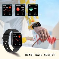 Нов Bluetooth Смарт Часовник 1.95 инча Сърдечен Монитор, снимка 7 - Смарт гривни - 43572547