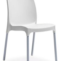 Здрави и устойчиви бели столове за заведение и градина, снимка 3 - Столове - 43936335