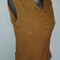 Риза тип бюстие от копринена органза "Suchita", снимка 3 - Ризи - 28459882