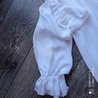 Официална бяла блуза на НМ, М, снимка 8 - Блузи с дълъг ръкав и пуловери - 32557494