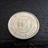 Монета - Югославия - 2 динара | 2002г., снимка 2 - Нумизматика и бонистика - 28559296