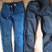 Два чифта дънки на H&M, 8 лв. обща цена, снимка 1 - Детски панталони и дънки - 32781855