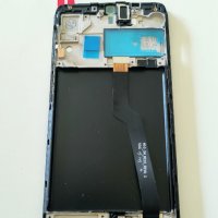 Оригинален дисплей за Samsung Galaxy A10, A105, A105F, SM-A105F, с рамка, тъчскрийн, тъч с рамка А10, снимка 1 - Тъч скрийн за телефони - 38305200