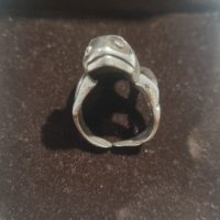 Регулируем пръстен Chameleon античен сребърен месинг, снимка 4 - Пръстени - 43331130