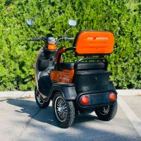 Електрическа триместна триколка X2 1500W Orange Nova Motors, снимка 13 - Мотоциклети и мототехника - 39362460