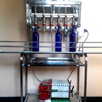 Бутилираща-дозираща машина с 12 игли за Напитки, Вино, Мляко, Сок, други, снимка 5 - Друго търговско оборудване - 37654043