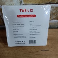 TWS-L12 Bluetooth 5.0 безжични слушалки, снимка 2 - Безжични слушалки - 35151169