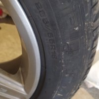 зимни гуми с джанти Мерцедес, снимка 1 - Гуми и джанти - 42976141