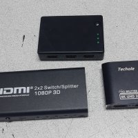 HDMI Сплитер, HDMI Суич , снимка 1 - Клавиатури и мишки - 33082935