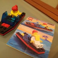 Лего Harbor - Lego 2882 - Моторница, снимка 1 - Колекции - 42692957