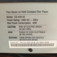 Titan CD420 Английски cd player , снимка 3 - Декове - 40141747