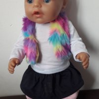 Играчки!Нови дрешки за кукла Бейби Борн/BABY BORN или кукла с височина 43 см, снимка 7 - Кукли - 28445403
