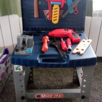 Работилница с инструменти в куфар, снимка 4 - Играчки за стая - 33279663