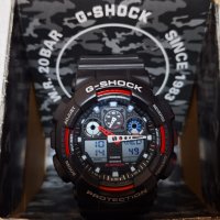 Мъжки часовник Casio G-Shock - GA-100, снимка 2 - Мъжки - 43845931