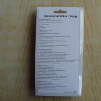 Готварски термометър с таймер и сонда - TA278.  Българско упътване, снимка 3 - Аксесоари за кухня - 43843858