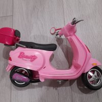 Ретро 2008 Barbie Pink Vespa Scooter Bike, снимка 3 - Колекции - 43367022