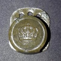 Имперско немско военно копче от първата световна война., снимка 1 - Антикварни и старинни предмети - 33438668