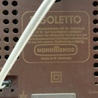 Радио Nordmende Rigoletto V15, снимка 6 - Радиокасетофони, транзистори - 28024630