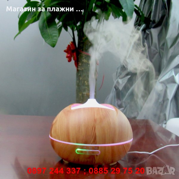 Дифузер за етерични масла и LED светлини, снимка 1