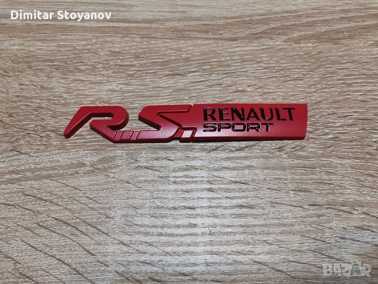 Renault R.S. Рено Р.С емблеми, снимка 1