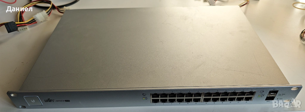 24 портов PoE switch Ubiquiti Unifi US-24-500W, снимка 1