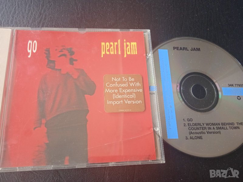 Pearl Jam – Go (оригинален сингъл диск), снимка 1