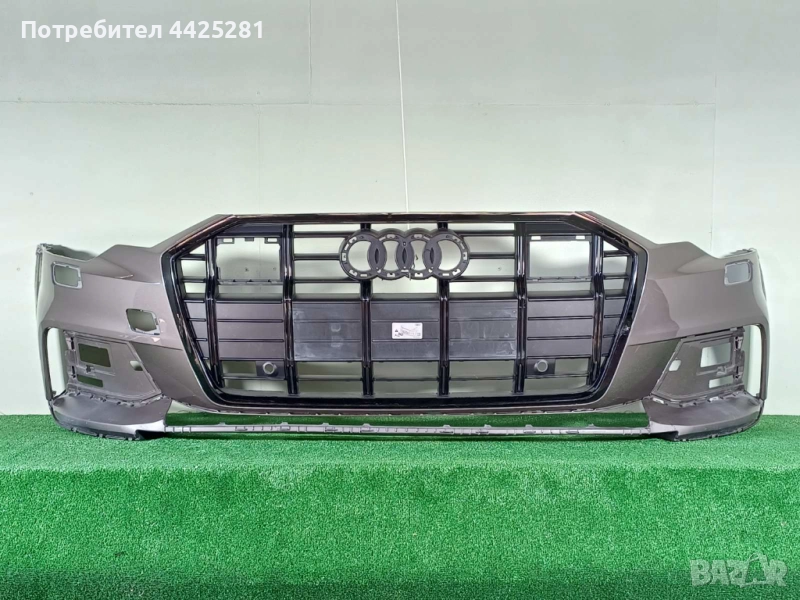 предна броня с решетка Audi A6 C8 Allroad 2018-2024 г. #1072V .  4K0807437H, снимка 1