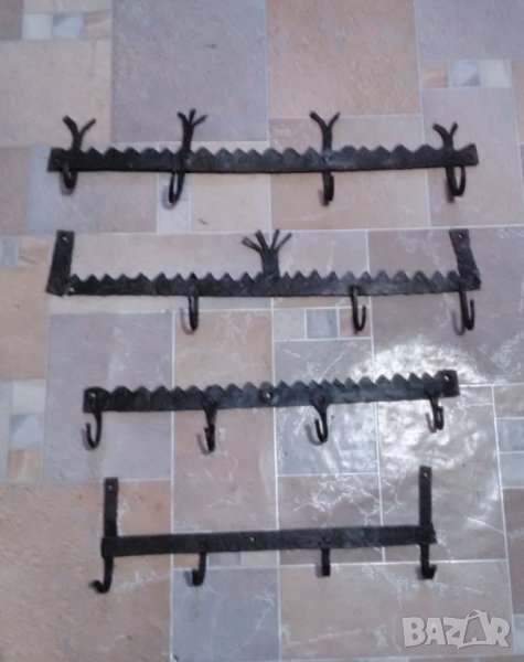 Стари закачалки,ръчно изработени, ковани, снимка 1