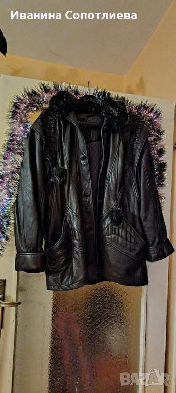 Продавам кожено яке от естествена кожа , снимка 1