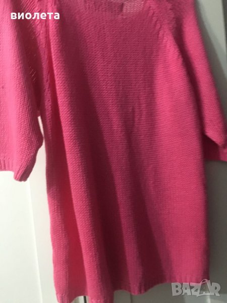 красива блуза в бонбонен  розов цвят, снимка 1