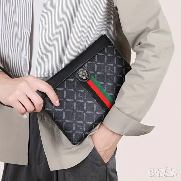Луксозна мъжка чанта/несесер 👜 Перфектният аксесоар за стилния мъж, снимка 1